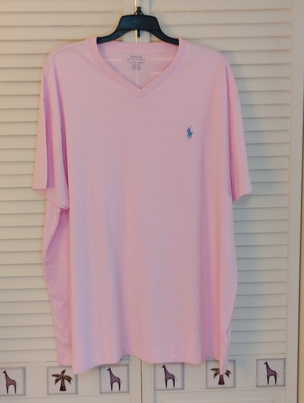 Polo by Ralph Lauren Light Pink Short Sleeve Tee